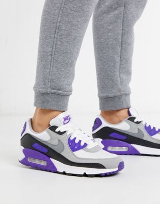 purple nike shoes air max