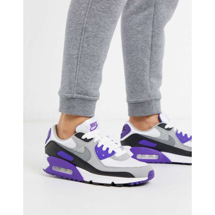 Air max 90 store purple and teal