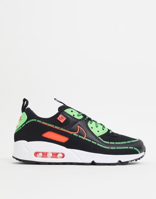 Nike Air Max 90 WW trainers in black | Faoswalim Nike Air Max 90 WW trainers in black | Faoswalim