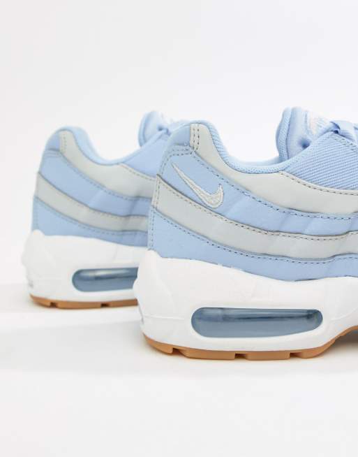 Nike Air Max 95 Baskets Bleu et gris effet d grad ASOS