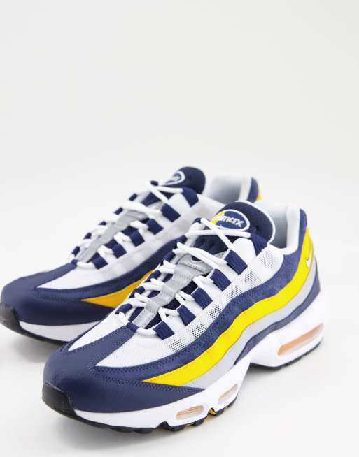 Nike Air Max 95 Baskets Bleu marine fonc blanc ASOS