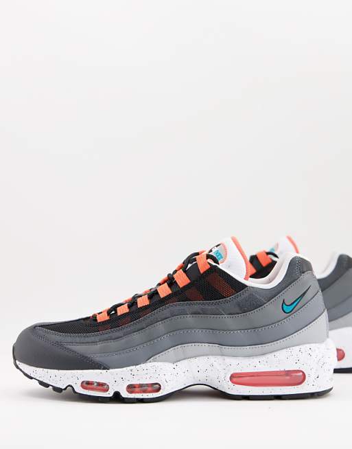 Nike - Air Max 95 - Baskets - Noir/Aquamarine | Faoswalim Nike - Air Max 95 - Baskets - Noir/Aquamarine | Faoswalim