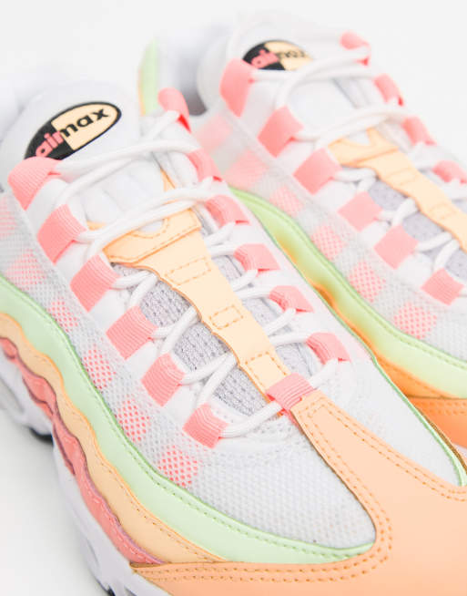 Air max 95 clearance rouge fluo