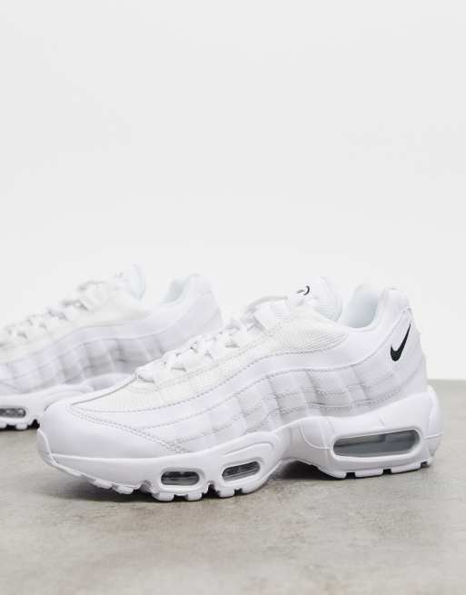 Nike Air Max 95 Baskets Triple blanc