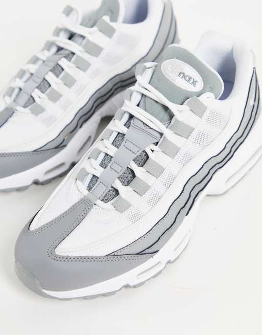 Air max 95 store bianche e grigie