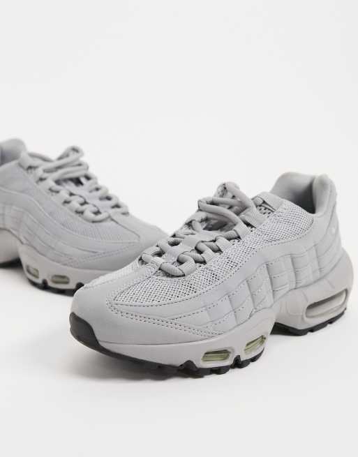 Air max outlet 95 femme argent