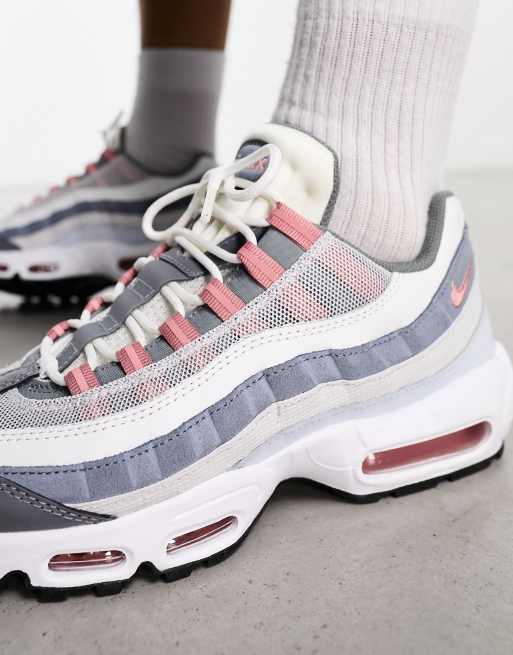 Air max 95 bleu blanc clearance gris