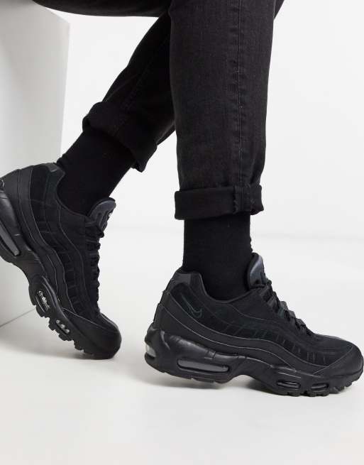 Nike - Air Max 95 Essential - Baskets - Noir triple