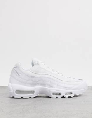 nike all white air max 95