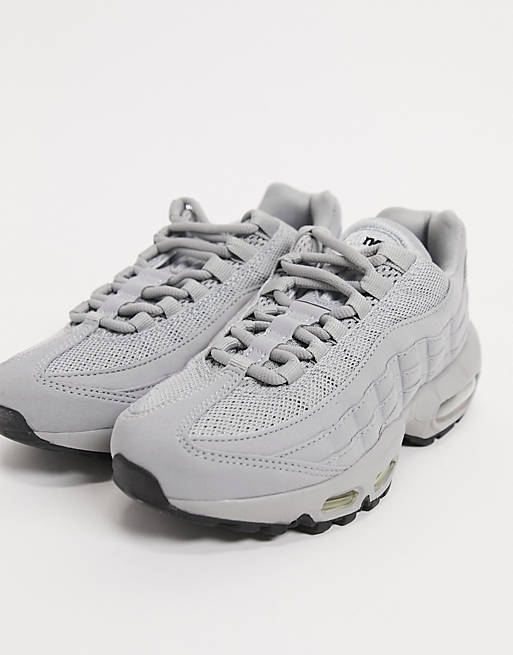 Nike - Air Max 95 Essential - Sneakers argento opaco
