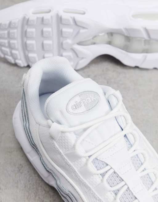 Air max 95 on sale womens triple white