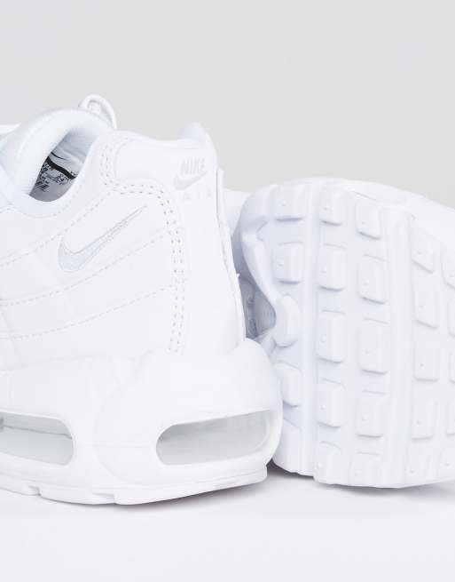 Nike air max 95 blanche outlet homme