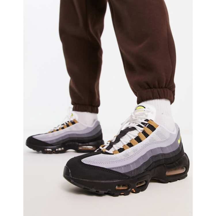 Air max 95 store grey and yellow