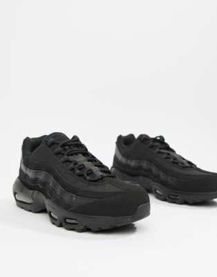 nike air max 95 black leather