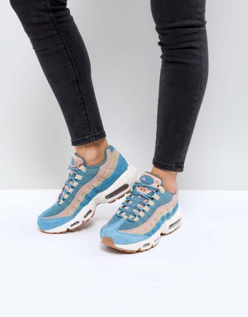 Victor Slepen hangen Nike Air Max - 95 Lx - Sneakers in blauw | ASOS