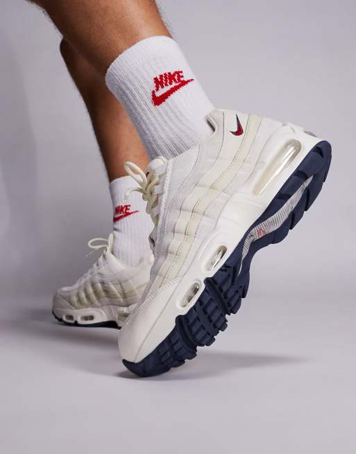 Nike Air Max 95 OG Premium sneakers in ivory | ASOS