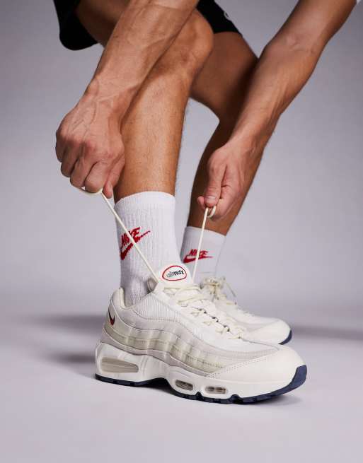 Nike Air Max 95 OG Premium sneakers in ivory, 4 of 5