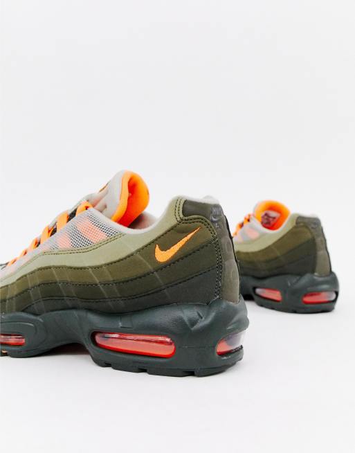 Nike air max store 95 arancioni