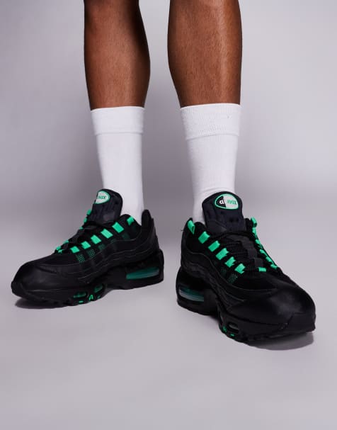 Nike Air Max 95 OG sneakers in black & green - view 1
