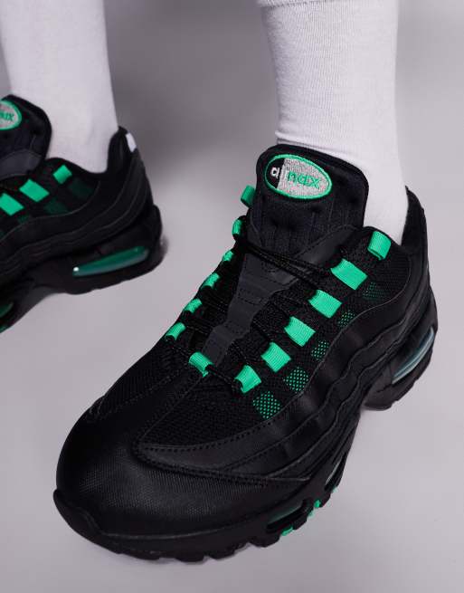 靴 NIKE AIR MAX 95 OG BLACK/GREEN Nike Air Max 95 OG - Black / Green Shock / Black / Pearl