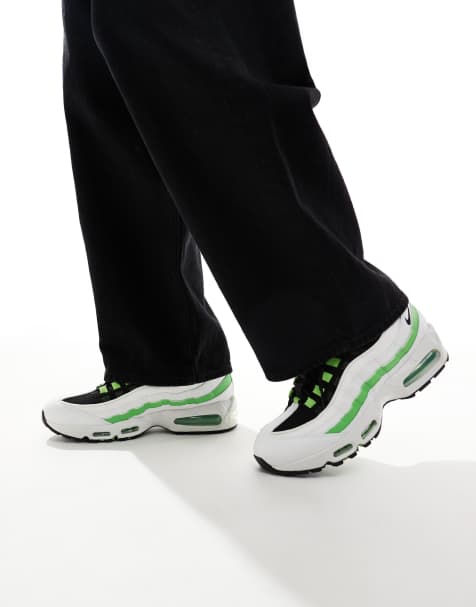 Nike Air Max 95 OG sneakers in light gray and green - view 1