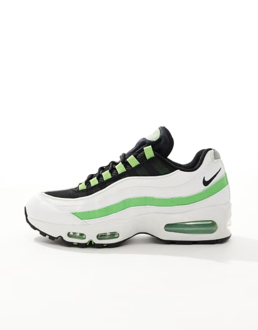 Nike Air Max 95 OG sneakers in light gray and green