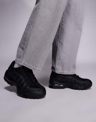 Air Max 95 OG sneakers in triple black