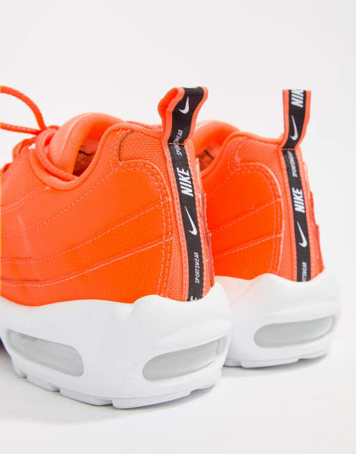 Nike air max 95 premium orange hot sale