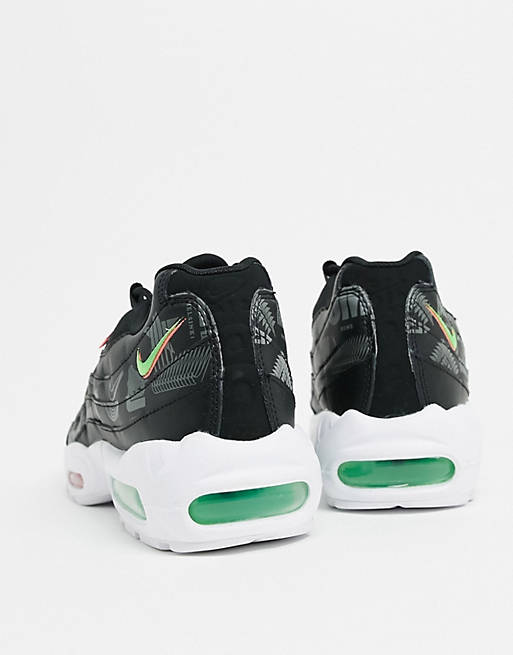 Nike Air Max 95 SE WW trainers in black