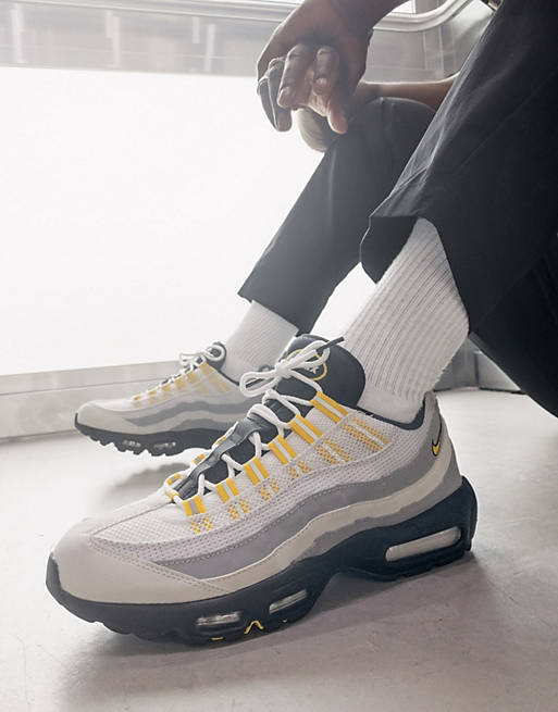 Nike Air - Max 95 - Sneakers bianche e gialle