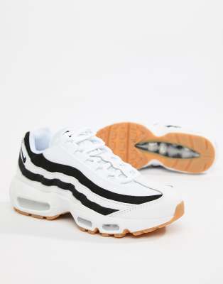 nike air max 95 nere e bianche