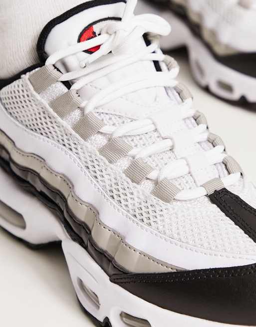 Air max outlet bianche di pelle