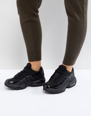 Nike Air Max 95 Sneakers In All Black 