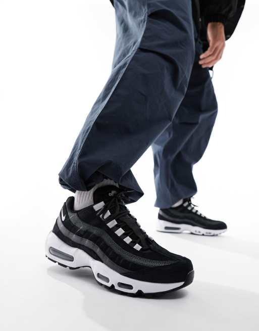 Air max 95 black to clearance white