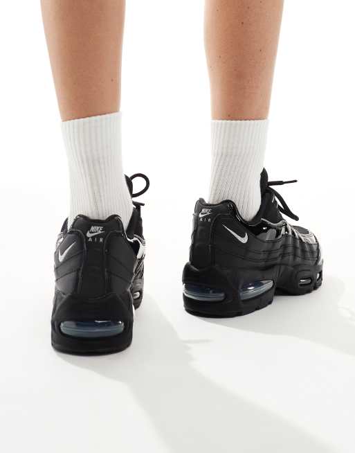 ぴよ NIKE WMNS AIR MAX 95 BLACK MONO WMNS) Nike Air Max 95 Next Nature 'Black White' DH8015-001