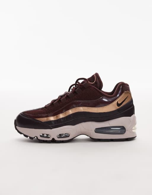 Nike Air Max 95 sneakers in burgundy, 2 of 5