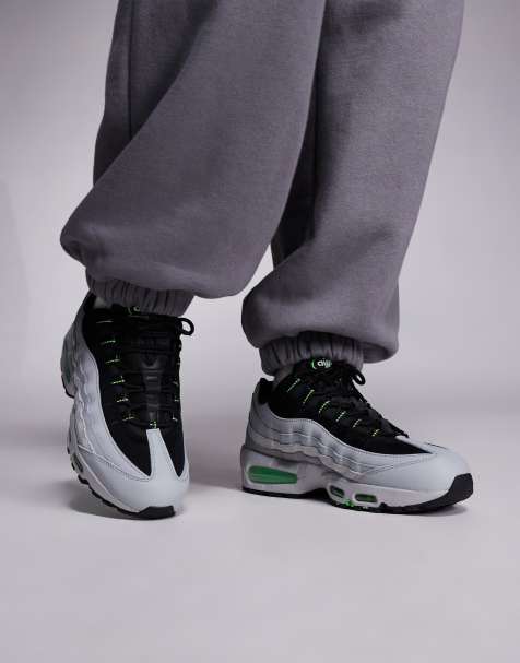 Nike Air Max 95 sneakers in gray and green - view 1