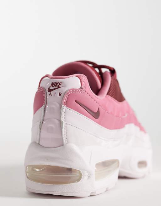 Nike Air Max 95 sneakers in pink and white, 4 of 5