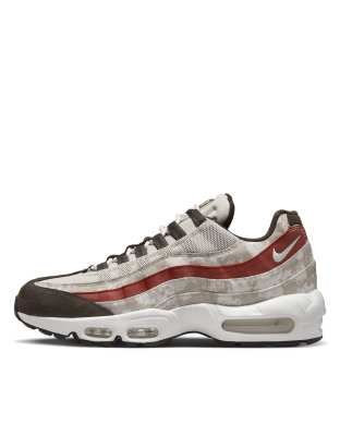 Nike Air Max 95 sneakers in stone - ASOS Price Checker