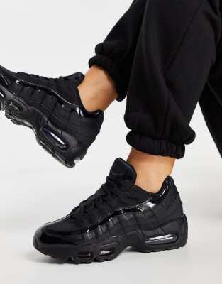 nike air max 95 triple black