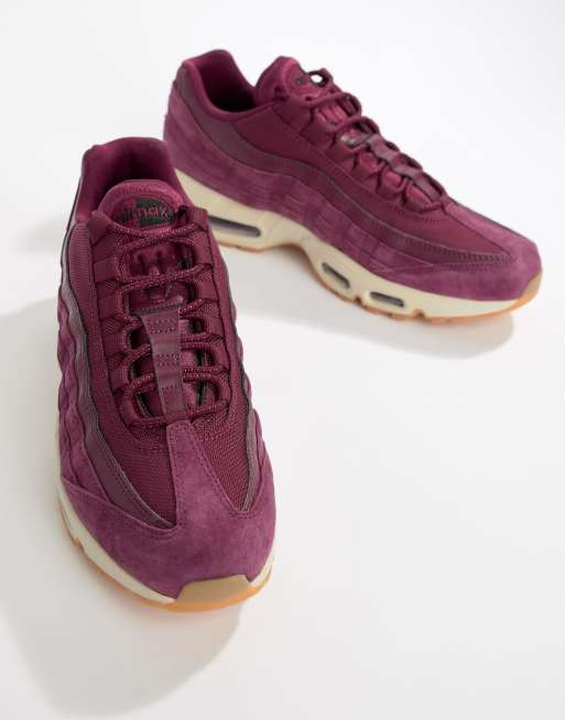 Air max 95 rouge bordeaux sale