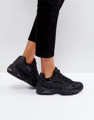 Nike Air Max 95 Trainers In All Black 