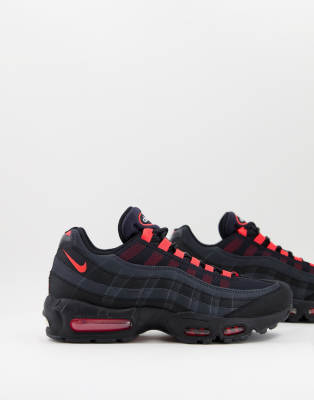 red and black airmaxes