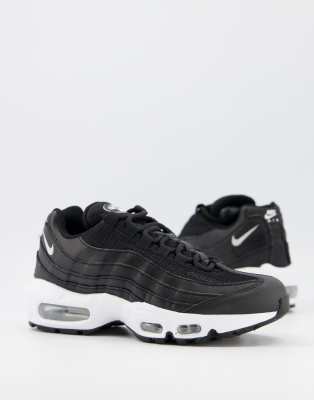 nike just do it white and black newspaper print air max 95