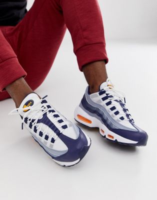 Nike air max 95 trainers in blue | ASOS