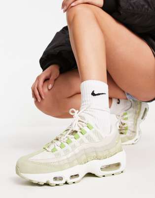 olive green air max 95 boots