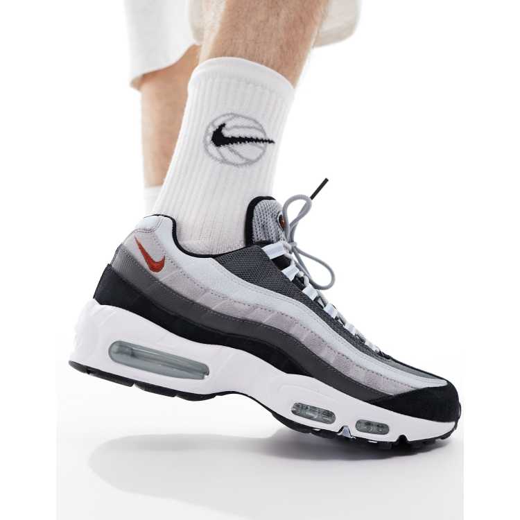 Mens grey nike air max outlet 95