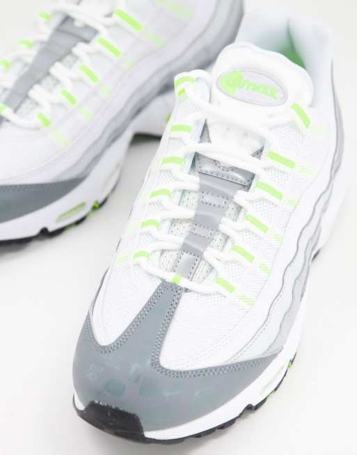 Air max lime green and grey sale