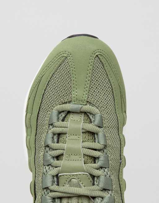 Nike Air Max 95 Trainers In Khaki