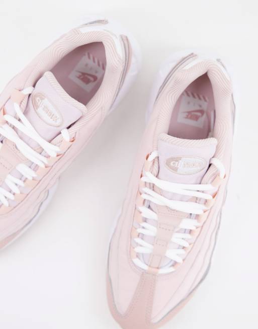 Nike air max hotsell 95 trainers in pink